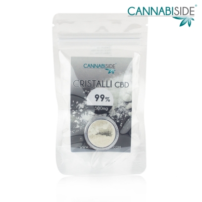 500 mg CBD 99 % Cristalli Cannabidiolo