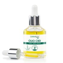 Olio Cbd al 5 % Full Spectrum di Cannabis Sativa 10 ml