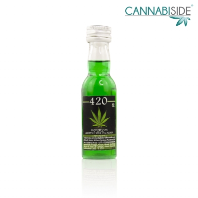 Grappa Cannabis con semi di Canapa - 30ml