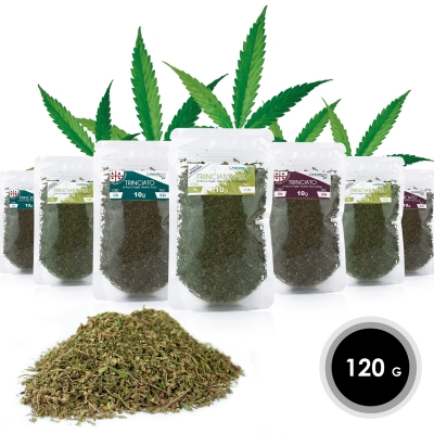 Hemp Chopped Mix - Chopped Hemp Mix of Cannabis 120g