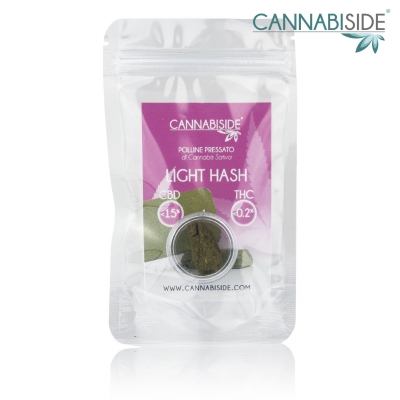 Light Hash - Polline Pressato di Cannabis Sativa CBD 1g