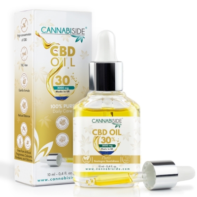 Olio Cbd con 3000 mg di Cannabidiolo in Olio di Canapa