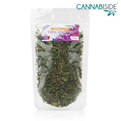Trinciato Mix Premium di Fiori e Foglie Cannabis Legale 10g